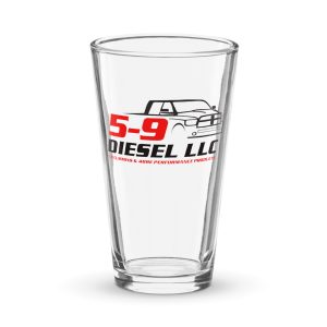 Shaker pint glass